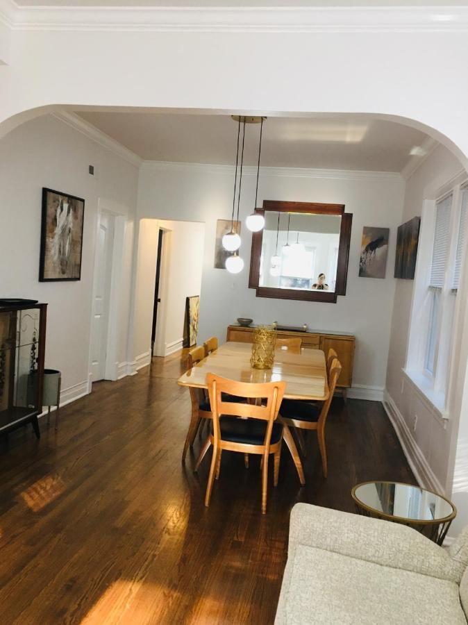Logan Square Modern Apartment Chicago Buitenkant foto